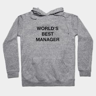 World's Best Manager Hoodie